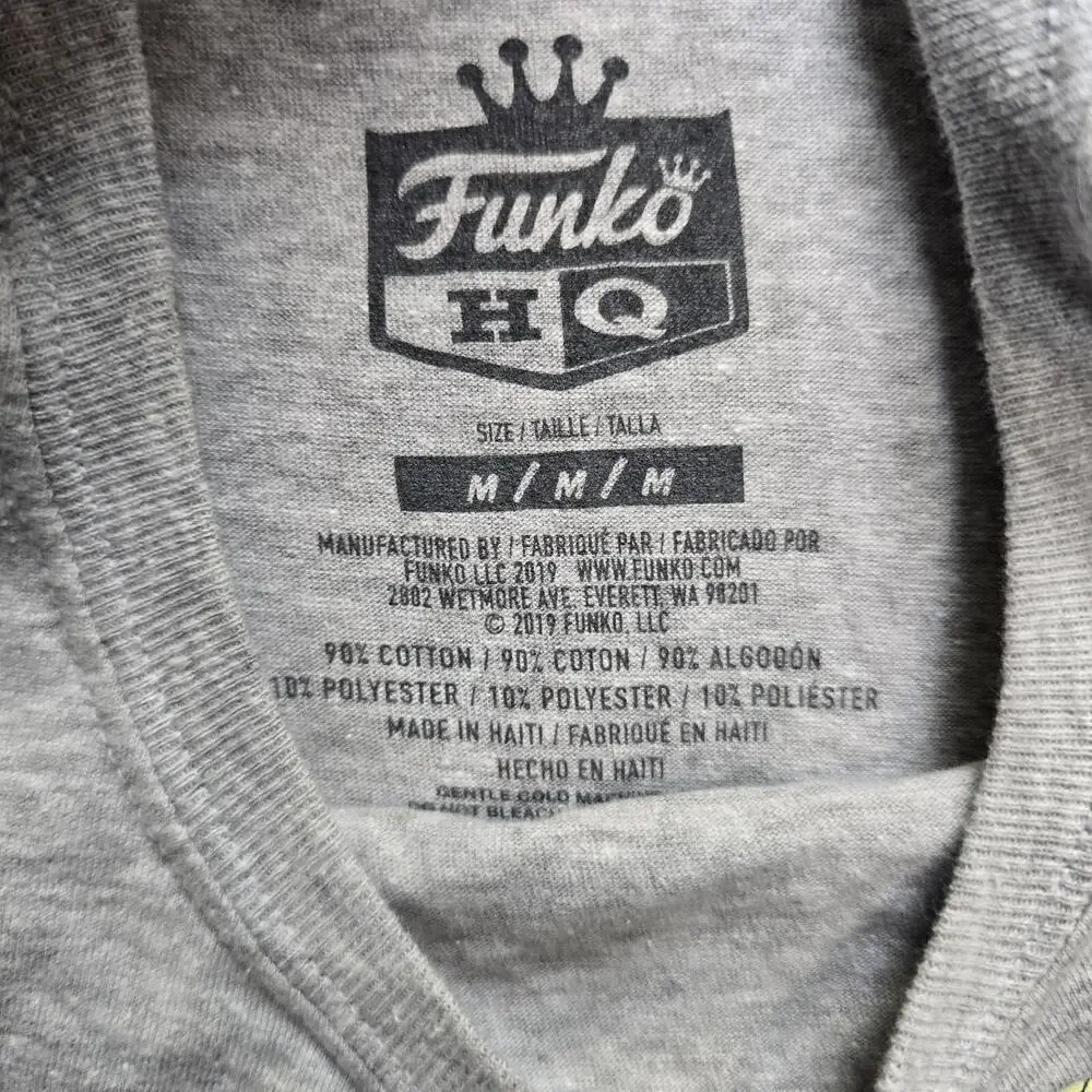 Funko Pop Staff Shirt Womens Medium Exclusive Gray Everett Seattle Tea Offical